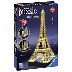 Avis Ravensburger NIGHT EDITION - Puzzle 3D Tour Eiffel - 216 pièces - 12579