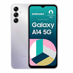 Samsung Galaxy A14 - 5G - 4/64 Go - Argenté