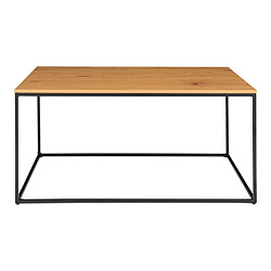 Acheter House Nordic Table Basse VITA Noir Et Naturel