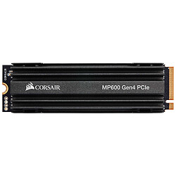 Corsair Force MP600 500 Go - M.2 2280 NVMe PCIe Gen4 x4 (2.5 Gb/s) Disque SSD  M.2 2280 NVMe PCIe Gen4 x4 (2.5 Gb/s) - 4 950 Mo/s - CSSD-F500GBMP600