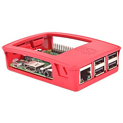 Raspberry Pi 2519567 accessoire pour carte de développent Logement Rouge, Blanc