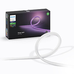 Philips Hue Lightstrip d'extérieur 5m - White & Color Ambiance Technologie Bluetooth avec ou sans pont de connexion Philips Hue - Compatible Google Assistant, Amazon Alexa et Apple HomeKit