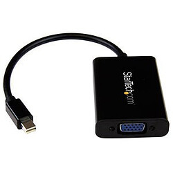 StarTech.com Adaptateur video Mini DisplayPort vers VGA avec audio - M/F - 1920x1200 / 1080p - Noir