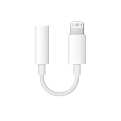 Avis Apple Adaptateur Lightning vers mini-jack 3,5 mm - MMX62ZM/A