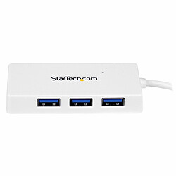 Avis StarTech.com Hub USB 3.0 à 4 ports avec câble intégré - Blanc