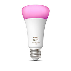 Philips Ampoule connectée 15W A67 E27 - White & Color Ambiance