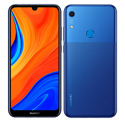 Huawei Y6S - 32 Go - Bleu Ecran FullView 6.09'' HD+ - Octa-core - Capteur d'empreintes digitales intégré - Caméra 13 MP - Double SIM - Android 9.0