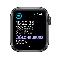 Avis Apple Watch Series 6 - GPS - 40 - Alu Gris Sidéral / Bracelet Sport Noir - Regular · Reconditionné