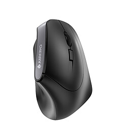 Cherry MW 4500 - Sans fil infrarouge Souris bureautique - 5 boutons - 600/900/1200 dpi - droitier - ergonomique 45 - USB - Noire