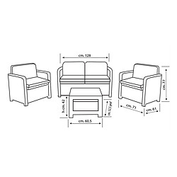 Ensemble canapé & fauteuils