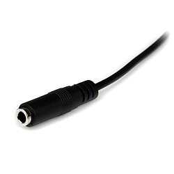 Avis StarTech.com Câble d'extension audio stéréo Slim 3,5 mm de 1 m - M/F