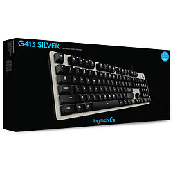 Logitech G G413 Silver - Mécanique pas cher