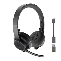 Casque à réduction de bruit Logitech Zone 900 Bluetooth Noir