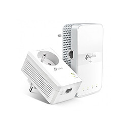 TP-LINK Adaptateur CPL Kit 2x CPL AV1000 Gigabit WiFi AC + prise gigogne