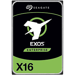 Seagate Technology SEAGATE Disque dur Exos X16 ST14000NM001G - Interne - 14 To - SATA (SATA/600) - 7200trs/mn - Buffer 256 Mo