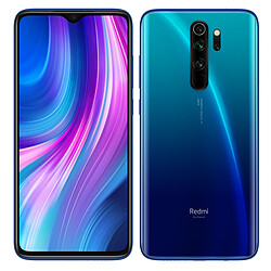 Xiaomi Redmi Note 8 Pro 6/128 Go - Bleu Smartphone 6.53" HD+ - Helio G90T - RAM 6Go - 4500 mAh - Quad-caméra 64 MP - MIUI 10 (Android 10)