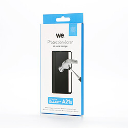 WE Verre Trempé pour [GALAXY A21S] - Film Protection Ecran Anti-Rayures - Anti-Bulles d'Air - Ultra Résistant - Dureté 9H Glass