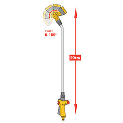 Hozelock Spray Plus 90 - Lance d'arrosage - 2697 pas cher