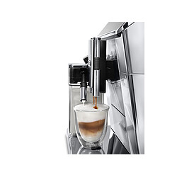 DeLonghi Machine à café Expresso broyeur PrimaDonna Elite ECAM 650.75.MS - Argent