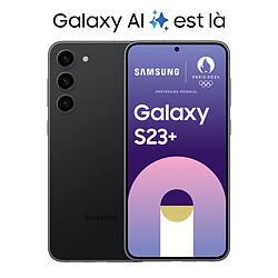 Avis Samsung Galaxy S23+ - 8/256 Go - Noir