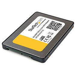 StarTech.com Adaptateur SSD M.2 NGFF vers SATA III de 2,5'' - Convertisseur de lecteur à état solide avec boîtier de protection