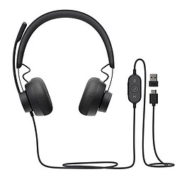 Casque PC Logitech Zone 750 avec microphone Noir