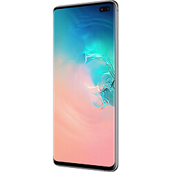 Samsung Galaxy S10 Plus - 128 Go - Blanc Prisme pas cher