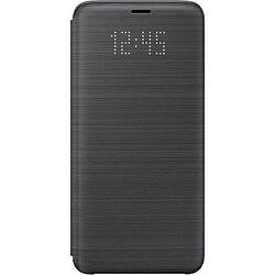 Samsung LED View cover Galaxy S9 - Noir  Etui Galaxy S9 - Notifications à travers l'étui - Icônes personnalisées