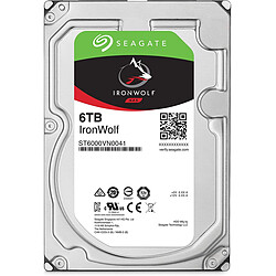 Seagate Technology IronWolf - 6 To - 3,5'' SATA III 6 Go/s - Cache 256 Mo