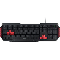 Speed Link SL-670009-BK-FR LUCIDIUM noir Clavier gaming LUCIDIUM noir AZERTY Plug & Play