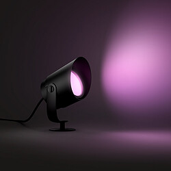 Philips Hue Spot d'extérieur connecté LILY XL - 15W - Noir - White & Color Ambiance