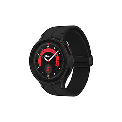 Samsung Galaxy Watch5 Pro - 45mm - Bluetooth - Noir Montre Connectée Galaxy Watch5 Pro - Boîtier en titane - Bluetooth 5.2 - NFC -Fonctionnalités sport & bien-être avancées - Utilisations du quotidien appels, SMS, Réseaux sociaux - Batterie 500 mAh- Charge Rapide 15W