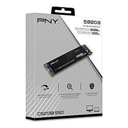 PNY CS2130 - 500 Go - M.2 NVMe PCIe Gen3 x4 pas cher