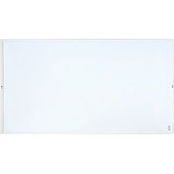 ElectricSun 600W blanc radiateur électrique infrarouge avec thermostat, montage mural ou au plafond 101x62cm