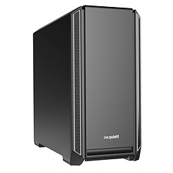 be quiet! Silent Base 601 - E-ATX - Noir/Argent - Sans fenêtre Boitier PC E-ATX - Sans fenêtre - Ventilateurs inclus - Sans alimentation