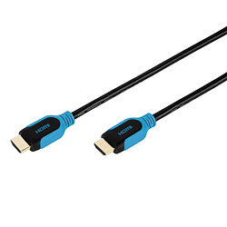 Vivanco Cable High Speed HDMI - 2.5m - Bleu Cable High Speed HDMI - 2.5m - Bleu