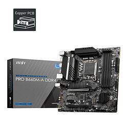 MSI Carte Mère PRO B660M A DDR4