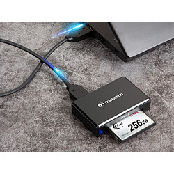 Transcend RDF2 - USB 3.0 Noir pas cher