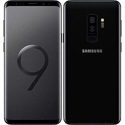 Samsung Galaxy S9 Plus - 64 Go - Noir Carbone Galaxy S9 Plus - 6,2'' QHD+ Super AMOLED - 4G+ - 64 Go - Ram 6 Go - Exynos 9810 - Android 9.0 - Double capteur