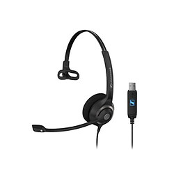 Sennheiser Impact SC 230 Casque Audio Filaire USB Micro-Antibruit Métal Noir