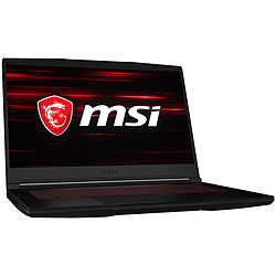 MSI GF63 THIN 10SCSR-1631FR - Noir 15" 144Hz FHD - Nvidia GTX 1650 ti - Intel Core i5-10500H - RAM 8 Go - SSD 512 Go - Windows 10