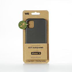 WE Coque Bio Apple iPhone 11 - Eco-Friendly Biodégradable et Compostable - Housse Etui Antichoc, Compatible avec L'induction, Ultra Protection Bumper, Anti Rayure - Noir