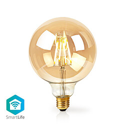 NEDIS Ampoule à Filament LED Intelligente Wi-Fi - E27 - 125 mm - 5 W - 500 lm