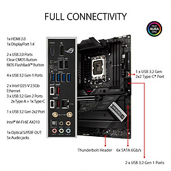 Avis ASUS ROG STRIX Z690-F GAMING WIFI