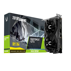 ZOTAC Geforce GTX 1660 Super - TWIN FAN - 6 Go Carte graphique Gamer - PCI-Express 3.0 - 6 Go GDDR6 - 192 bit