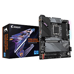 Gigabyte B760 AORUS MASTER DDR4 Carte mère Micro ATX - Socket 1700 - Intel B760 Express - 4x DDR4 - M.2 PCIe 4.0 - USB 3.2 Gen 2 - PCI-Express 4.0 16x - LAN 2.5 GbE + Intel® 2.5GbE LAN & Intel® Wi-Fi 6E 802.11ax