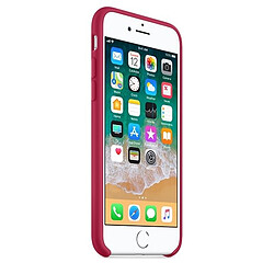 Apple iPhone 8/7 Silicone Case - Rose rouge