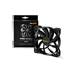 be quiet! Lot de 2 Ventilateur Pure Wings 2 - 120 mm