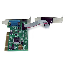 Avis StarTech.com Carte PCI à faible encombrement avec 2 ports RS232 - Adaptateur série - UART 16550