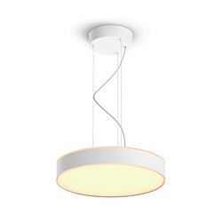 Philips Hue Lampe suspendue connectée ENRAVE - White Ambiance - Blanc